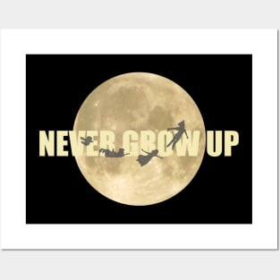 Never Grow Up Posters and Art